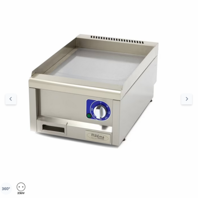  Τηγάνι εμπορικής ποιότητας λείο - Ηλεκτρικό - Μονή μονάδα - 60cm βαθύ